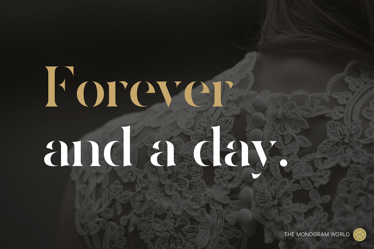 Zerifa – Serif Monogram Font, a Serif Font by Monogram World (Photo 16 of 23)