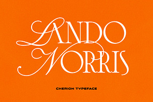 Cherion Typeface