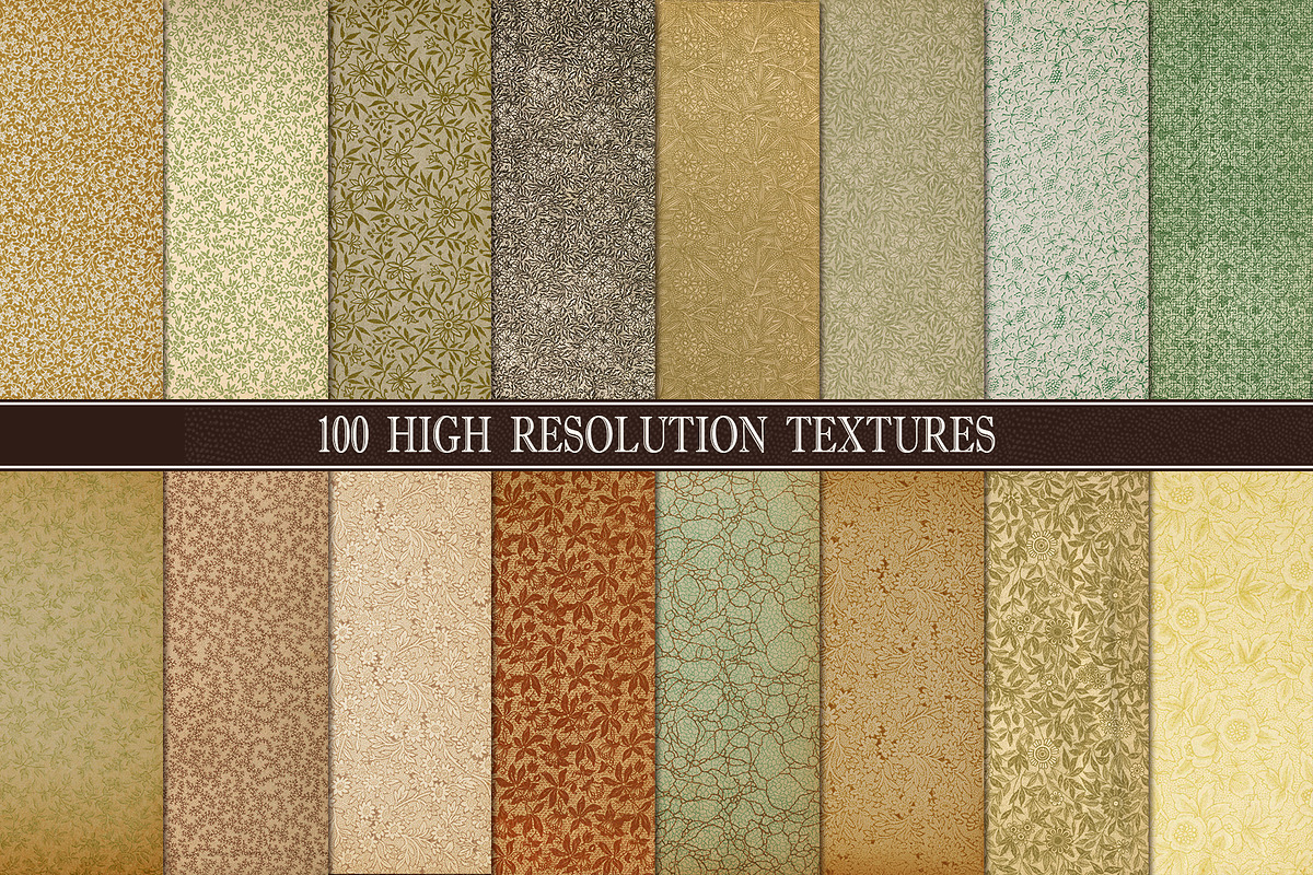 Vintage Decorative Papers, a Texture Graphic by Blue Line Design (Photo 5 of 6)