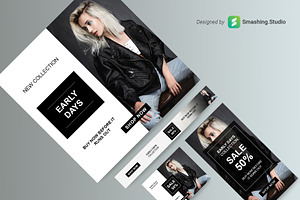 Fashion Web Banner Set