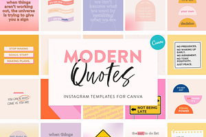 Modern Instagram Quotes Pack