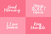 Fresh Guava, a Script Font by khurasan (Thumbnail 5 of 7)