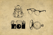 Vintage Travel Illustrations, an Icon by Hatch Design Workshop (Thumbnail 8 of 10)