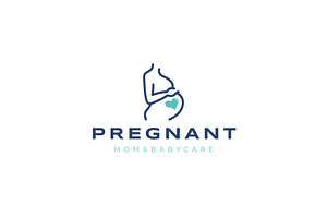 Pregnant icon template illustration