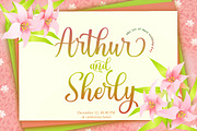 Hello Summer, a Script Font by Rotterlab Studio (Thumbnail 2 of 8)