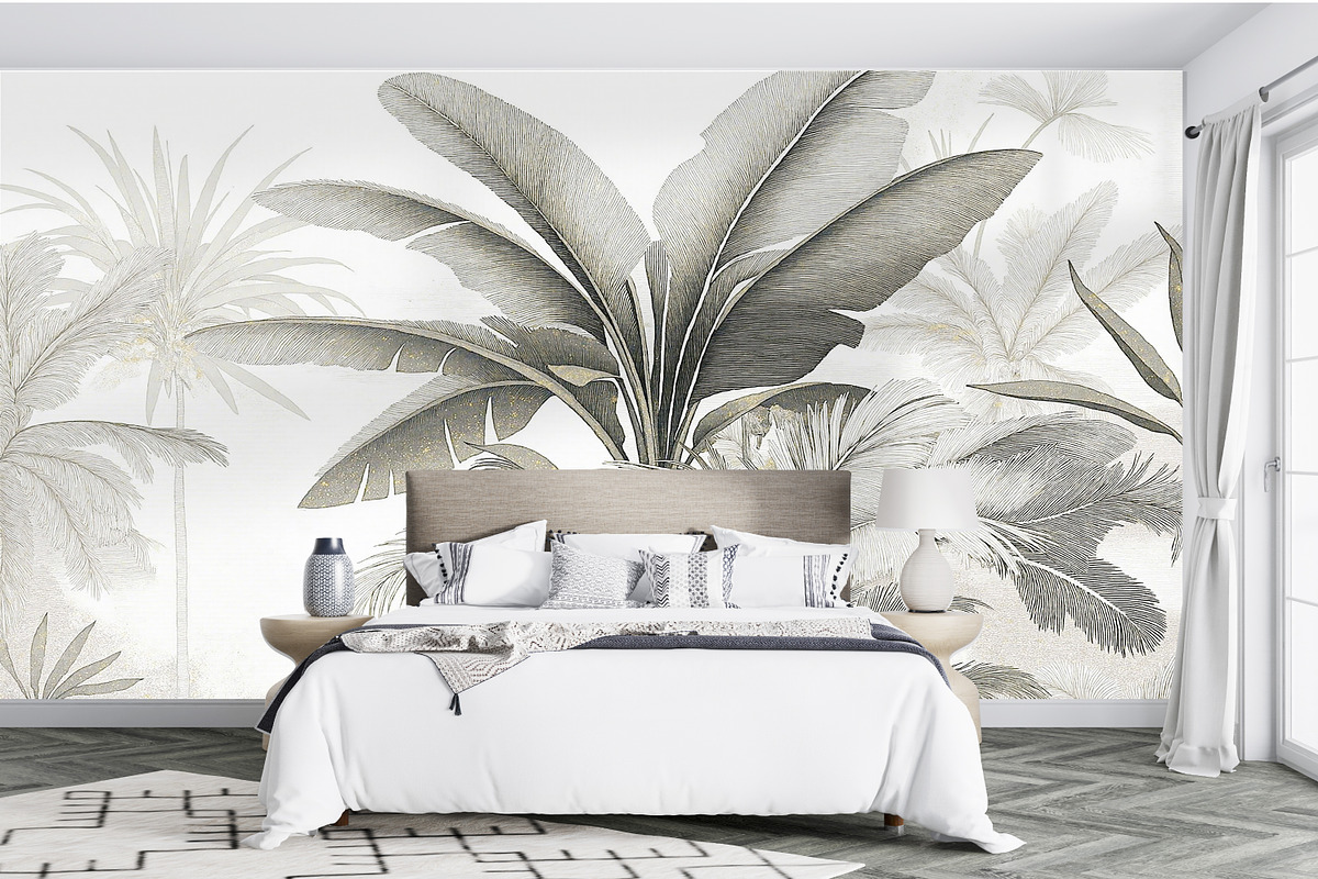 Abstract Forest Art Wallpaper Set, an Illustration by fei long (Photo 7 of 10)