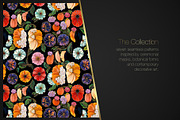 AI Floral Masks Pattern Collection, a Pattern Graphic by IrinaCzaran (Thumbnail 10 of 10)