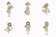 Cheerful Girl Dressed in Summer, an Illustration by DreamArtGraphic (Thumbnail 2 of 8)