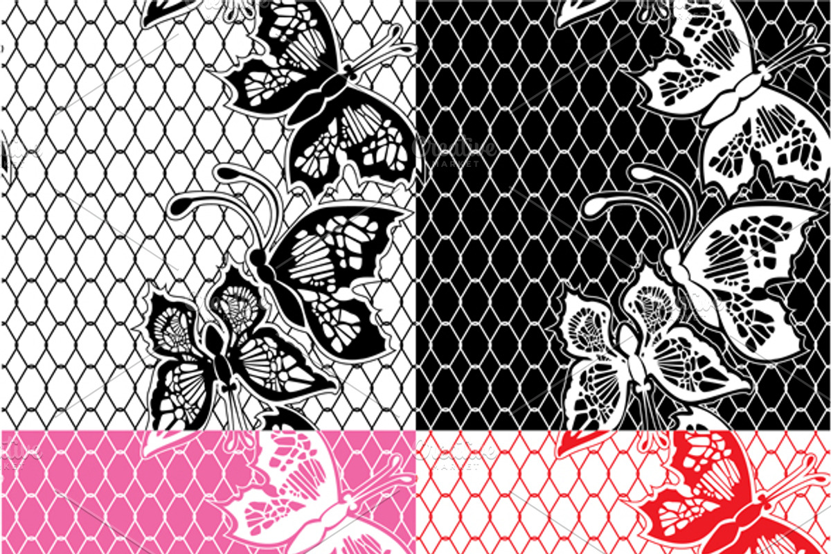 Set of Lace seamless patterns, a Pattern Graphic by Lian-art (Photo 2 of 4)