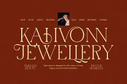 Flower Elegant Serif Font, a Serif Font by Elegant Font (Thumbnail 7 of 8)