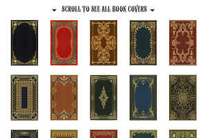 20 Decorative Book Covers