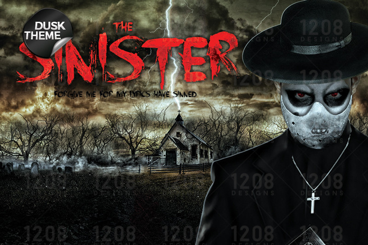THE SINISTER, a Templates & Theme by 1208designs (Photo 4 of 6)