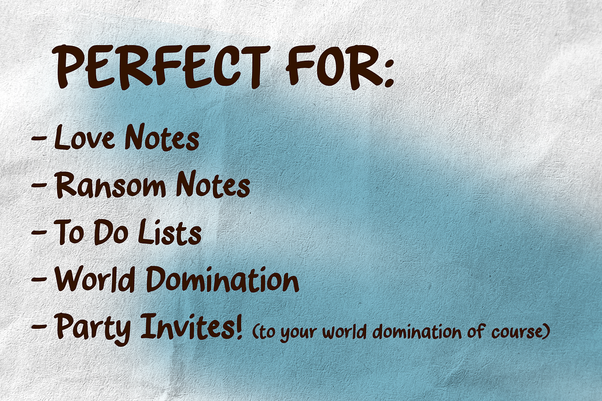 Good Day - A Handwritten Font, a Handwritten Font by Shelbeemili (Photo 3 of 3)