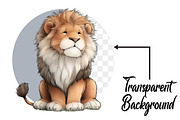 Safari Animals Clipart, an Illustration by Pixels.Craft (Thumbnail 2 of 6)