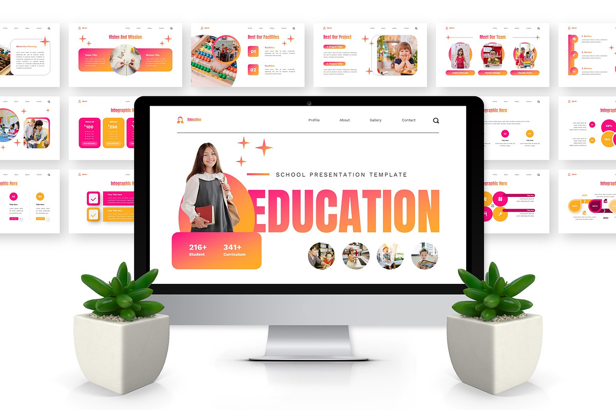 Education - School Powerpoint preview 4