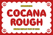 Cocana Rough, a Sans Serif Font by Craft Supply Co. (Thumbnail 1 of 8)
