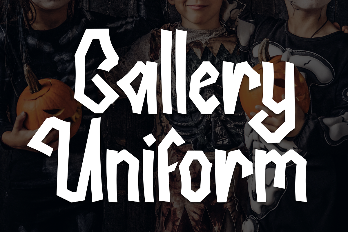 Gallery Uniform | Script Font, a Handwritten Font by Scratchones (Photo 1 of 9)