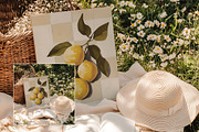 Boho Art Print Mockup AR-PI-001, a Books & Magazine Mockup by Callistemon Creative (Thumbnail 4 of 8)