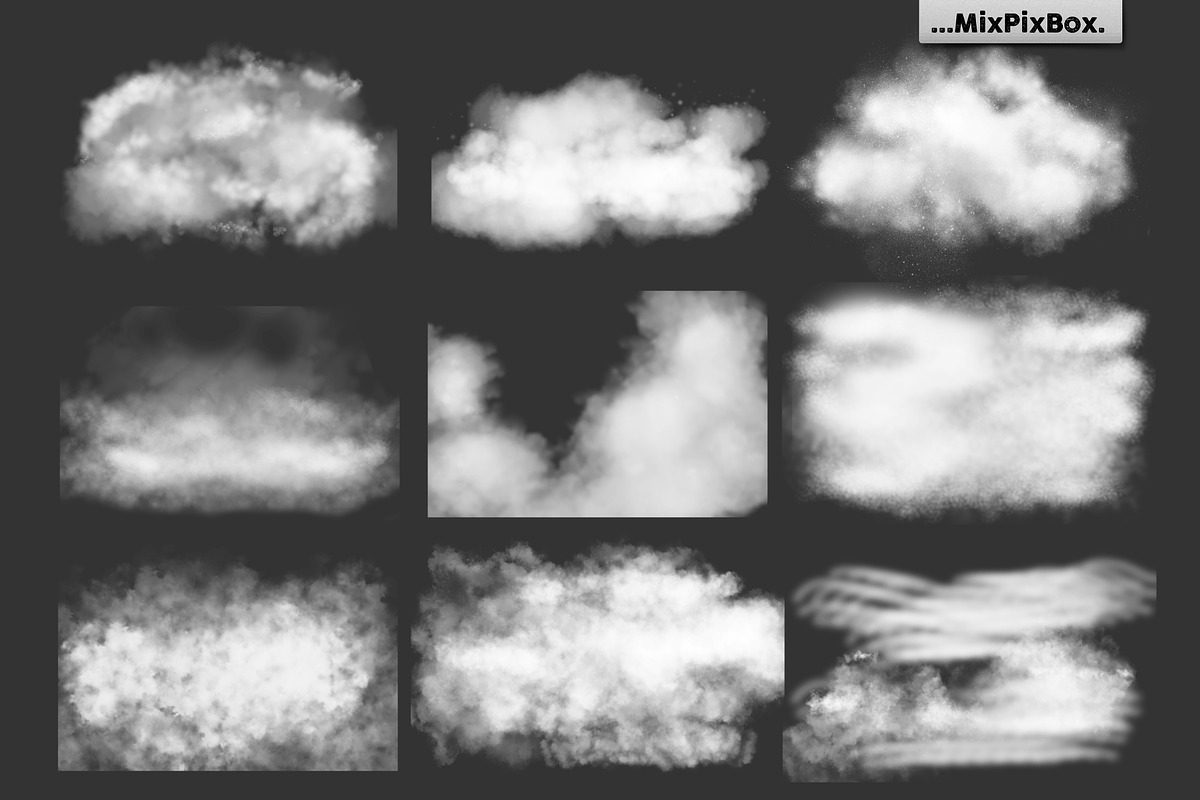 Fog Photoshop Brushes, a Brush Add-On by MixPixBox (Photo 3 of 4)