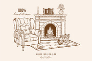 Coffee & Books Bookish Vector Set, an Object Graphic by VerAna (Thumbnail 21 of 23)