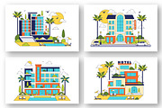 10 Modern City Hotel Building, an Object Illustration by denayunebgt (Thumbnail 2 of 4)