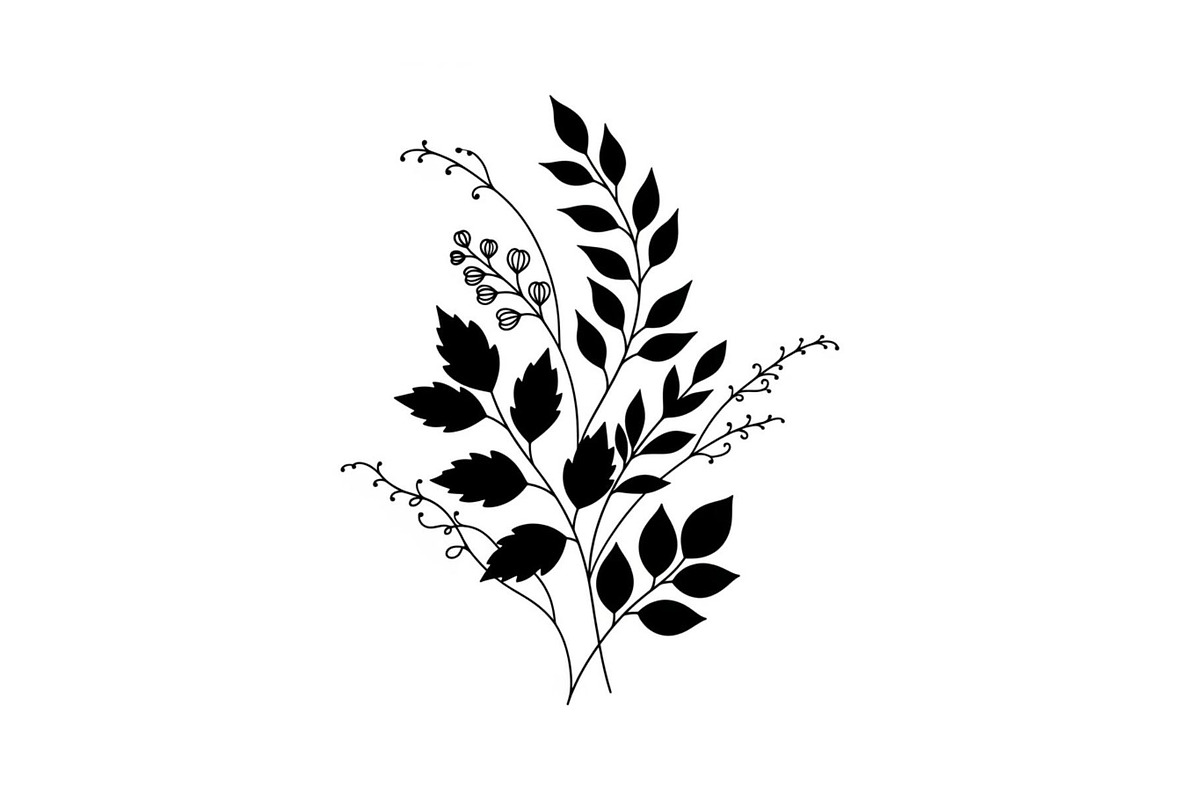 Floral Ornament Silhouette Bundle, an Illustration by BIPLOB EXPERT (Photo 22 of 51)