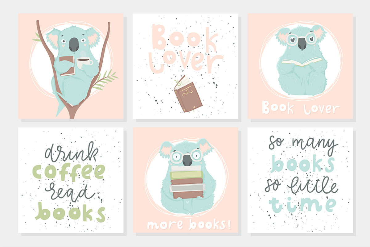 Koala - Book lover, an Animal Illustration by Artnis (Photo 2 of 6)