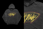 Vintage Oversized Hoodie Mockup, a Hoody Mockup by Mad Supply (Thumbnail 6 of 6)