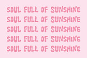 Kindness Power // Groovy Font Set, a Script Font by PeachCreme (Thumbnail 7 of 11)