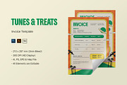 Tunes & Treats Ticket Event, a Print Template by StreaksideStd (Thumbnail 1 of 3)