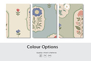 Delicate Tossed Botanical Vignettes, a Pattern Graphic by Print Diaries (Thumbnail 3 of 5)