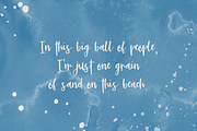 Cali Coast Script, a Script Font by Beck McCormick (Thumbnail 8 of 10)