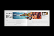 Travel Magazine Landscape Layout, a Magazine Template by NorthPeak (Thumbnail 6 of 11)