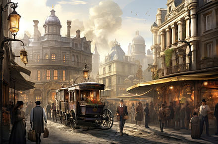 The street of Paris in a foggy day., a Photo by Iftikhar Alam