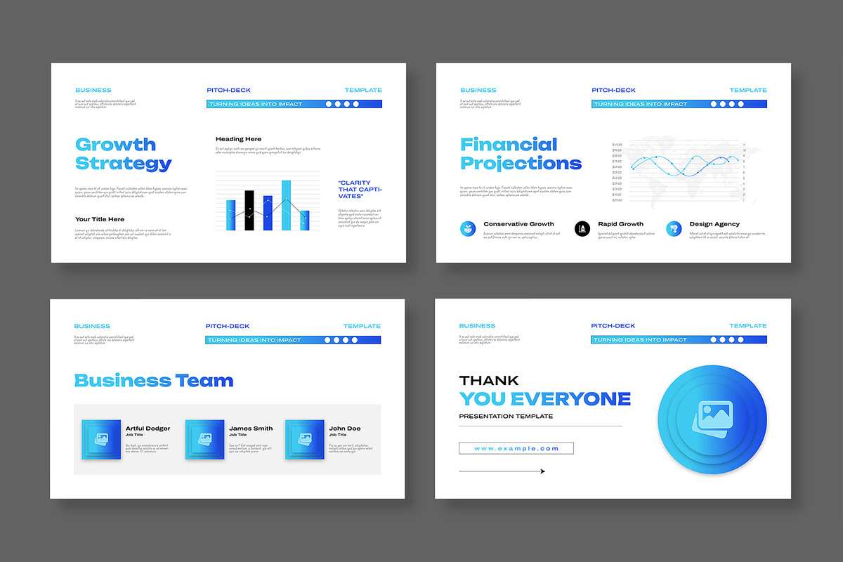 Pitch Deck Presentation Template preview 5