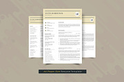 Resume Template, a Resume Template by DesignDevisers (Thumbnail 5 of 10)