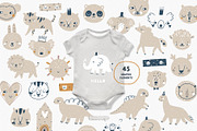 Baby Animals & Pastel Rainbows, an Animal Illustration by tatiletters (Thumbnail 3 of 8)