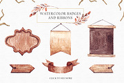 Watercolor autumn set, an Object Graphic by Holovei (Thumbnail 2 of 6)