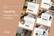 Engaging Instagram Posts | Canva, a Social Media Template by Anchor ‹A› Digital Design (Thumbnail 1 of 3)