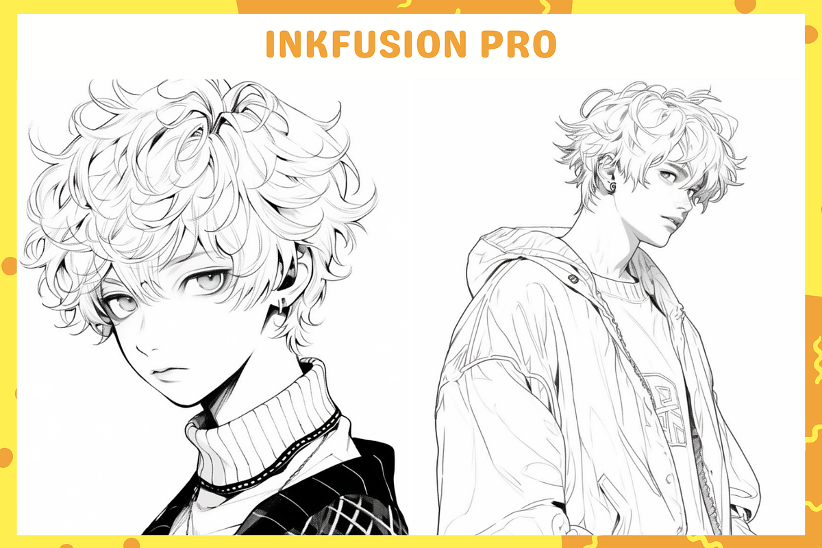 Procreate Easy Manga Lineart, a Brush Add-On by nikiartcorner (Photo 7 of 10)