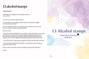 Alcohol Stamps Brushes- Stamp, a Brush Add-On by ElladesignCo (Thumbnail 2 of 8)