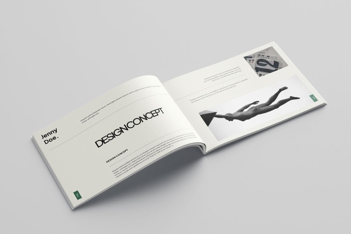Graphic Design Portfolio Vol.3, a Brochure Template by Bewalrus Studio (Photo 6 of 11)