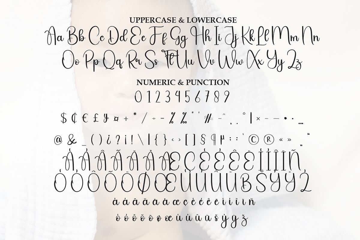 Babycute | Script Font, a Handwritten Font by Scratchones (Photo 6 of 9)