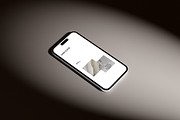 iPhone Mockup Dark Scene, an iPhone Mockup by Momogi (Thumbnail 4 of 8)