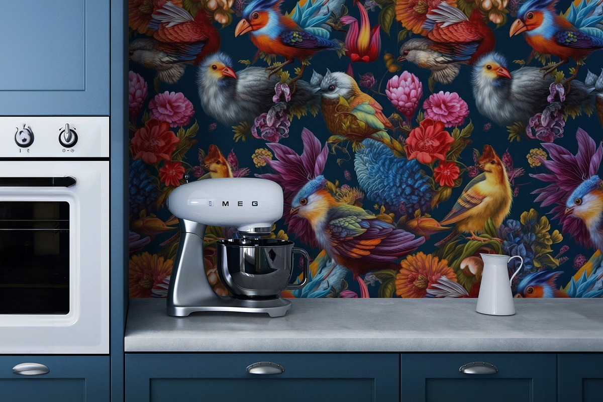 Fantastic Animals Seamless Patterns, a Pattern Graphic by PrintyleStudio (Photo 6 of 6)