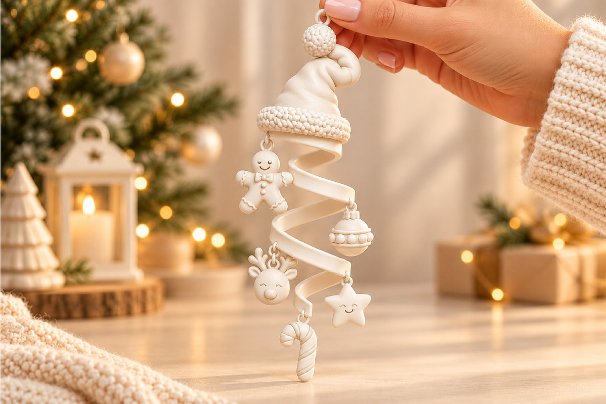 Christmas Spiral Ornament STL, an Object 3D Model by Layerology (Photo 4 of 4)