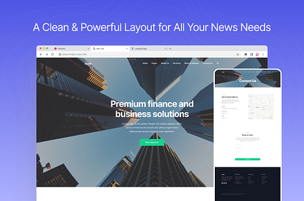 Stack - Multi-purpose Template