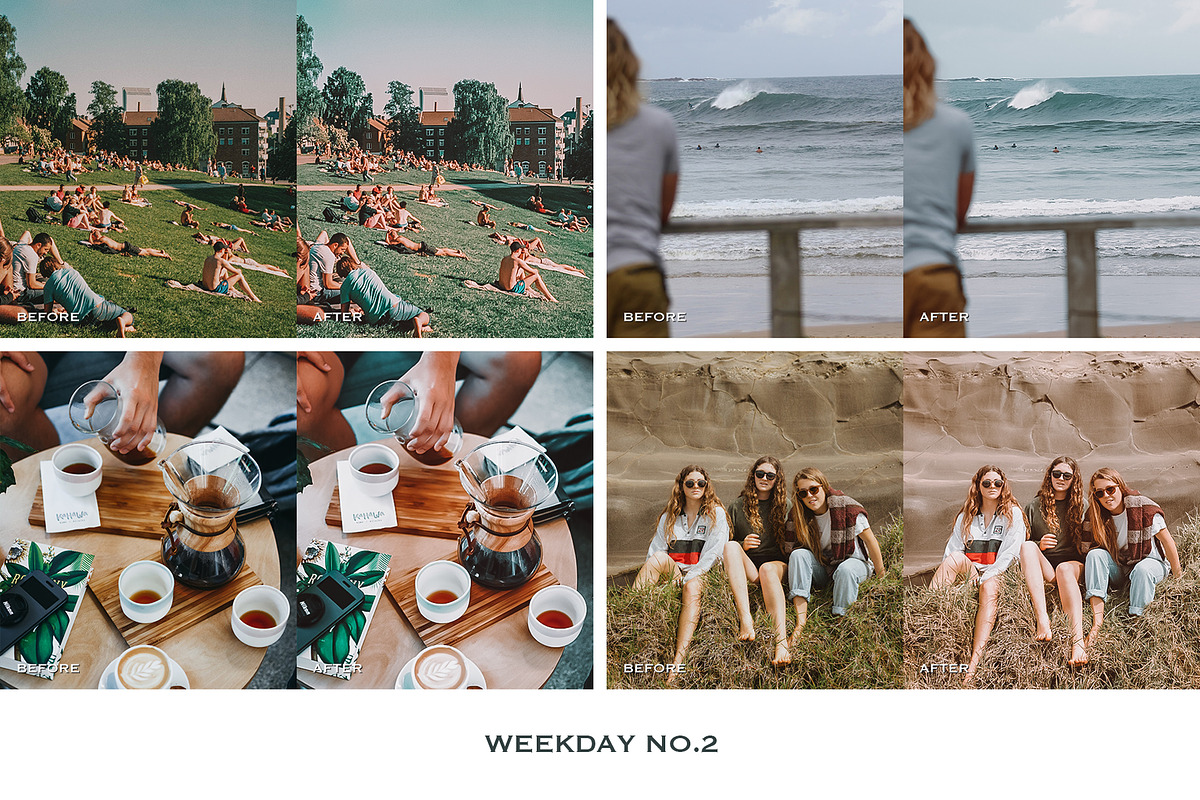 Weekday Lightroom Mobile Presets, a Preset Add-On by VEER (Photo 8 of 18)