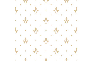 Geometric seamless floral pattern, a Pattern Graphic by RODINA