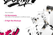 Rough Pack - Brushes For Procreate, a Brush Add-On by Snooze one (Thumbnail 4 of 7)